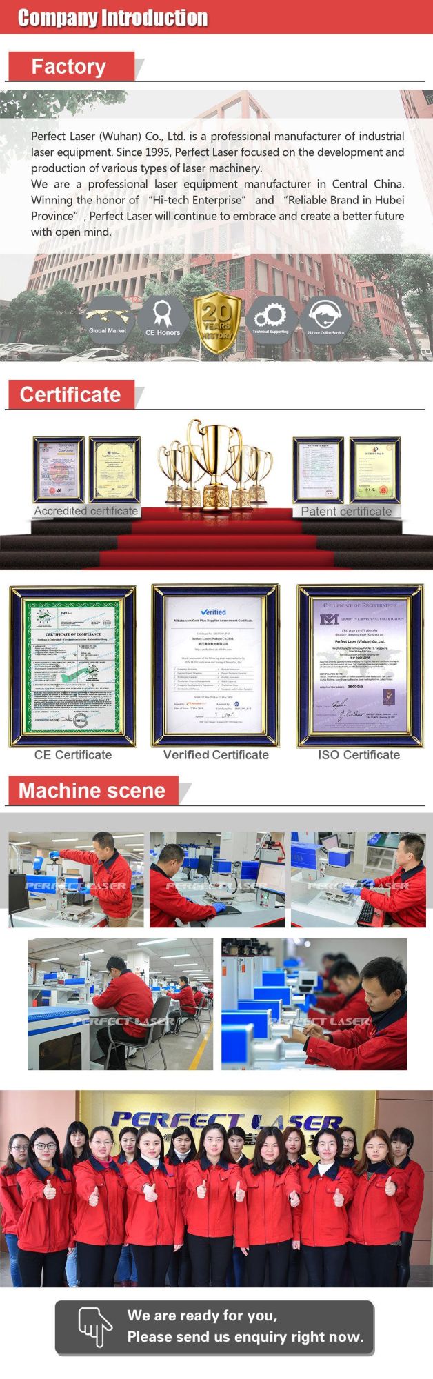 30W 50W Metal Laser Marking Machine for Metal