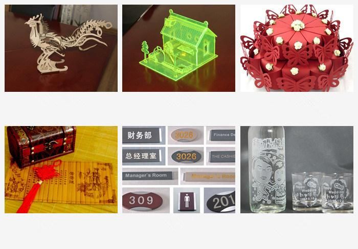 Mini Small CO2 Laser Engraving Cutting with High Speed 2000mm/S High Accuracy Making Marble Wood Puzzle with CNC Cutting Photo 3D Laser Engraver Cutter Machine