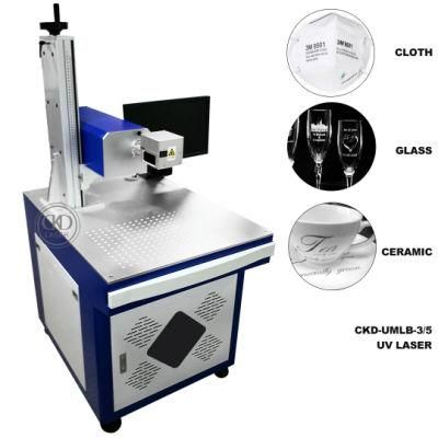 UV Laser Cutting Marker for Thin Glass Leather Paper Cloth