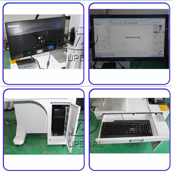 Serial Number Metal Fiber Laser Marking Machine 20W