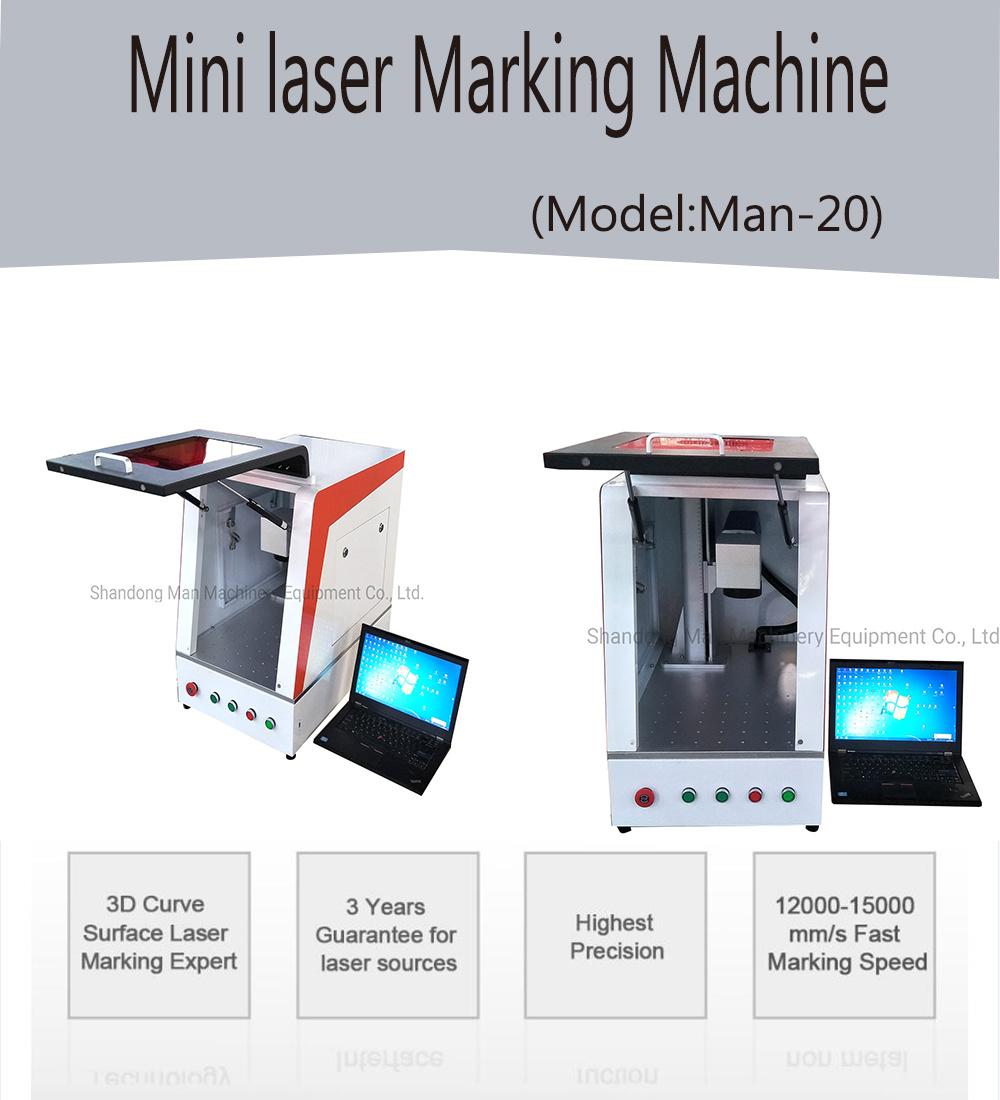 Ezcad High Speed Deep Carving Laser Marking Machine for Gold and Silver