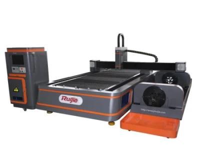 CNC Metal Pipe and Sheet Fiber Laser Cutting Machine