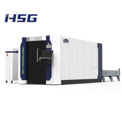 Aluminium Stainless Steel CNC Fiber Laser Cutting Machine Cost with Precitec Laser Head Laser Equioment Manufacturer