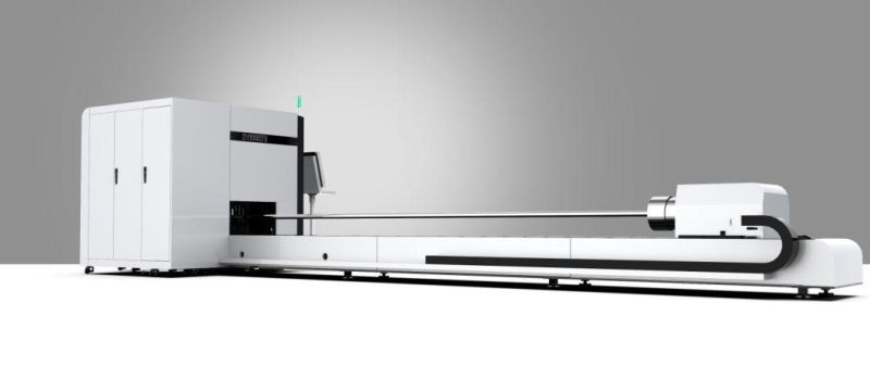 Automatic Loading and Unloading 6m 1500W Pipe Tube Fiber Laser Cutting Machine for Round Mild Steel