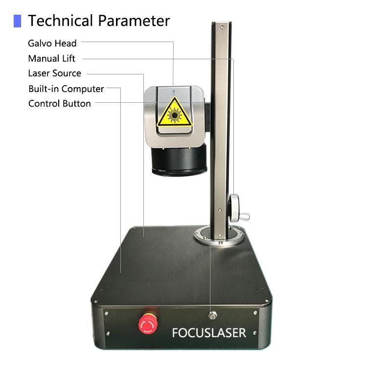 Focuslaser Super Mini 22W Fiber Laser Marking Machine for Jewelry