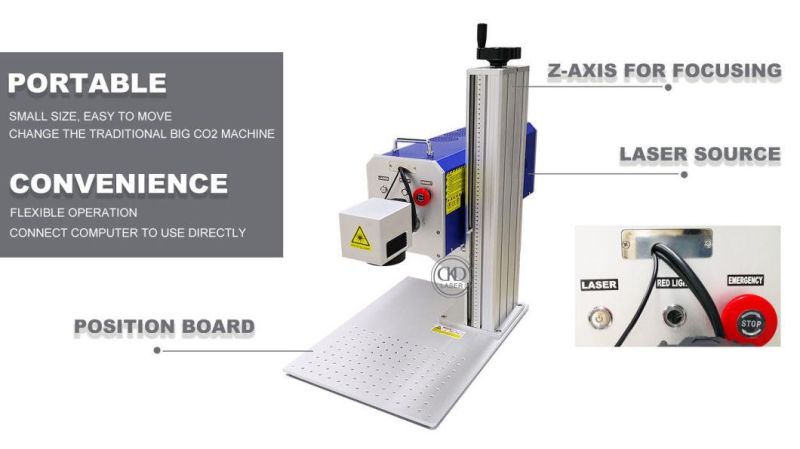 CO2 Portable Laser Photo Frontier Printer for Wood Frame