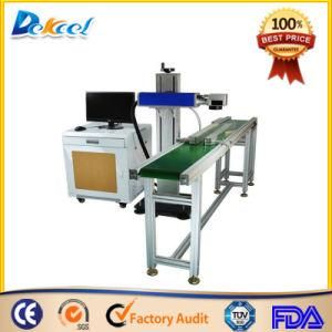 New 10W 20W CNC Fiber Online Flying Laser Marking Machine