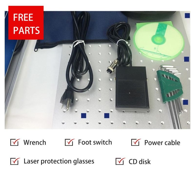 Fiber Laser Marking Machine Laser Printing Machine for Metal Material