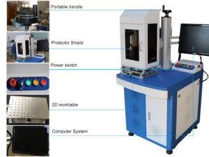 20W 30W 50W Metal Fiber Laser Marking Machine Facotry Price with Protector