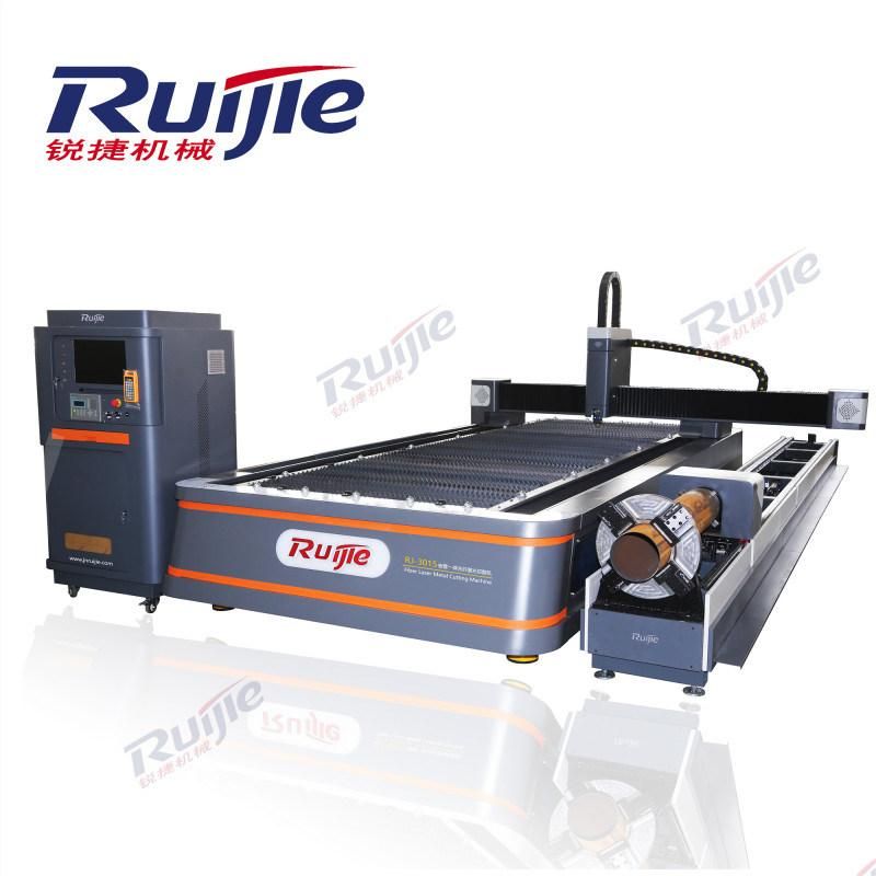 Goog Price Fiber Laser Metal Cutting Machine for Steel Sheet Pipe and Tube Rj-1530/Rj-3015