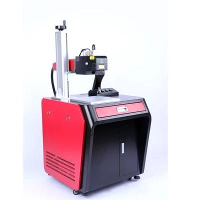 CNC 3D Curve Surface Dynamic Focusing Metal Aluminum 3D Fiber Laser Engraving Marking Machine