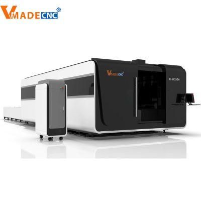 High Efficiency 6025ga Double Platform Fiber Laser Cutting Machine