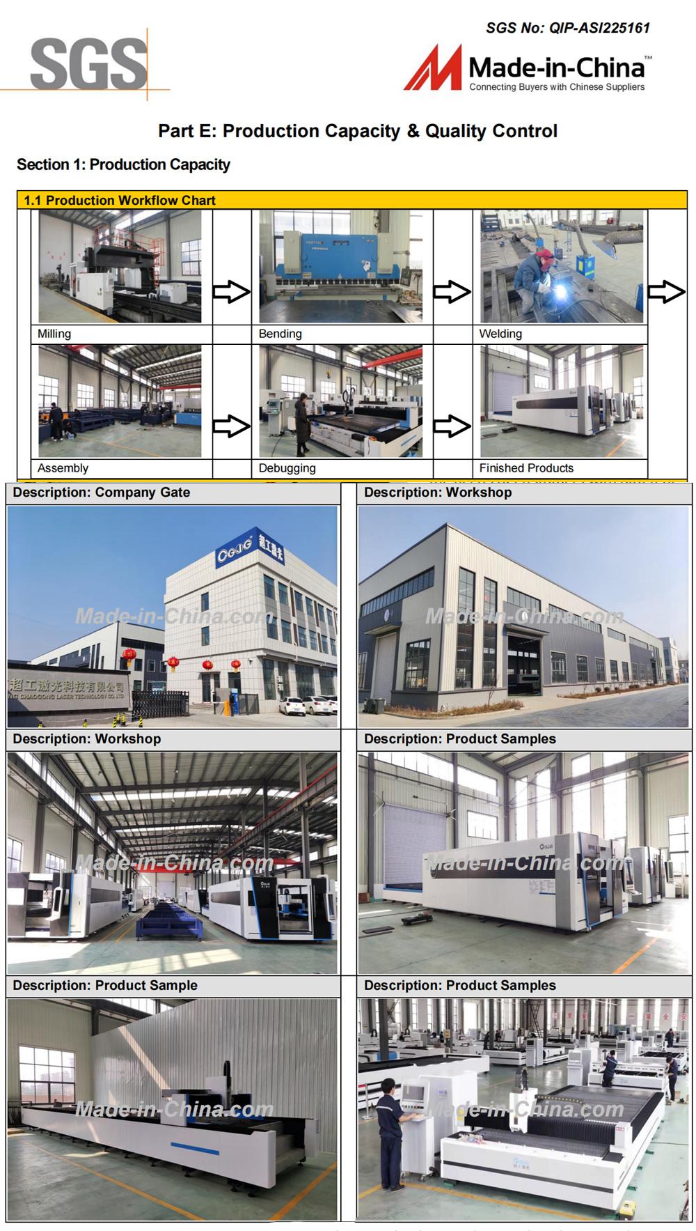 China Plate and Tube Fiber Laser Cutting Machine