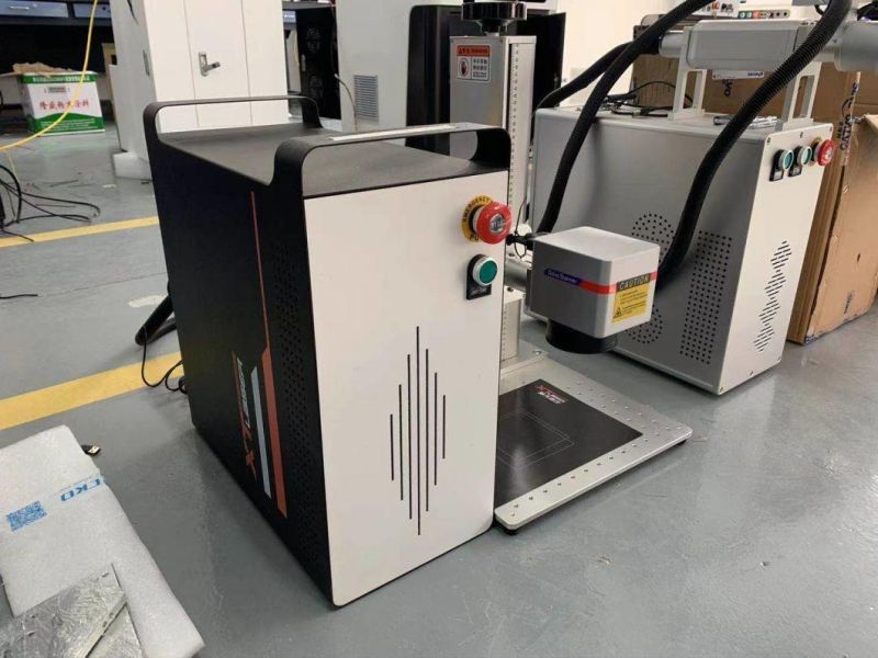 Fiber Laser Portable Marking Machine with 20/30/50/60/80/100W