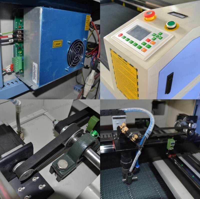 CO2 Laser Cutting Machine for Wood Foam Fabric 1390