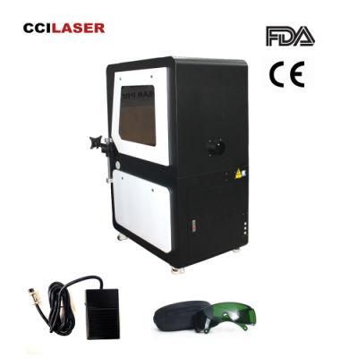 FM-100wc 20W 30W 50W 100W Full Enclosed Fiber Laser Marking Machine with Safe Cover