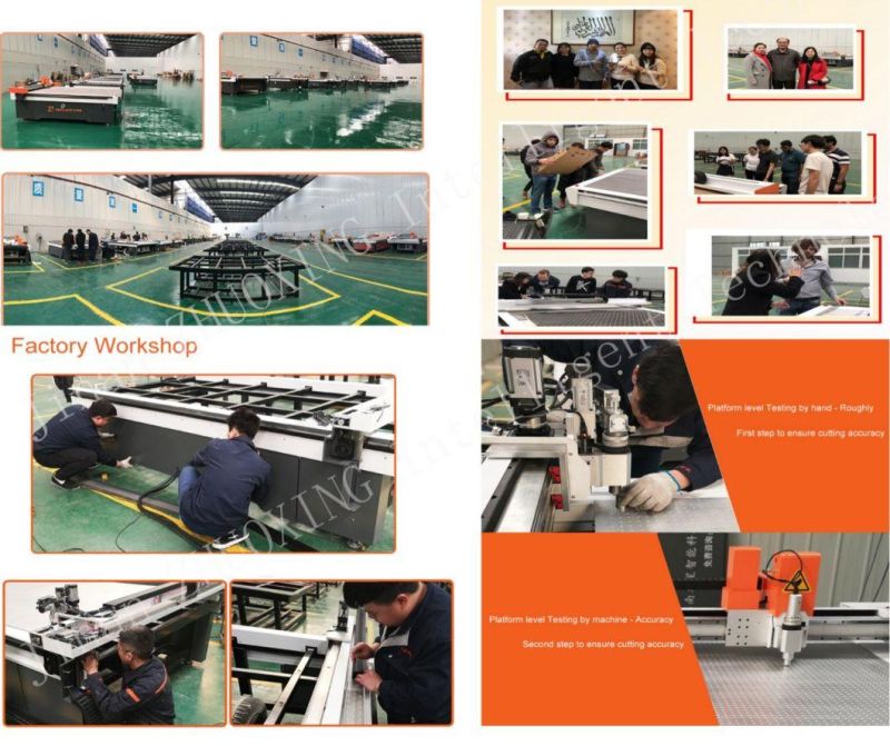 Anti Fatigue Mat Acoustic Drapes Mounting Board Cutting Machine CNC Digital Cutter with Ce Factory Price Jinan Zhuoxing