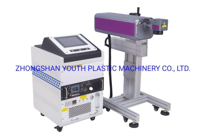 CO2 Flying Laser Printer for Plastic Bottle