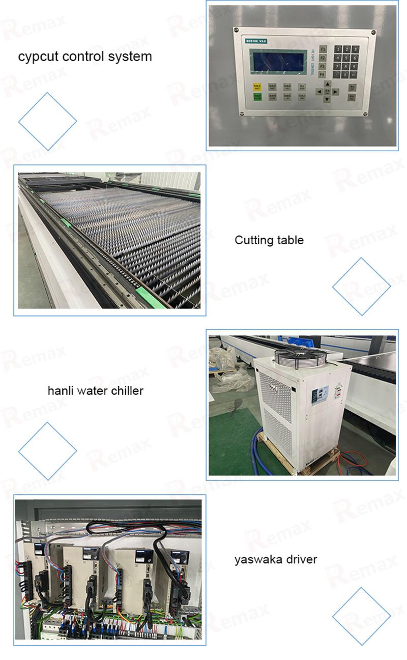 Full Protect 3015 CNC Fiber Laser Cutting Machine 3kw/4kw/6kw