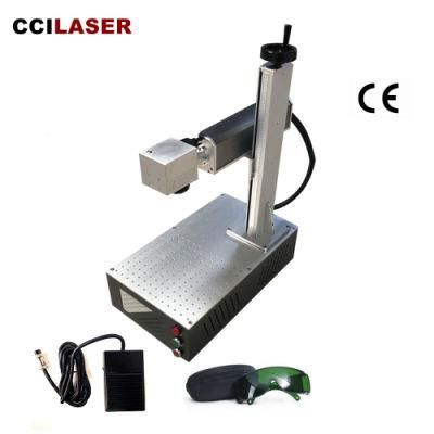 Laser Marker 20W 30W 50W CNC YAG Portable Mini Color Fiber Laser Marking Machine for Metal/Mini Fiber Laser