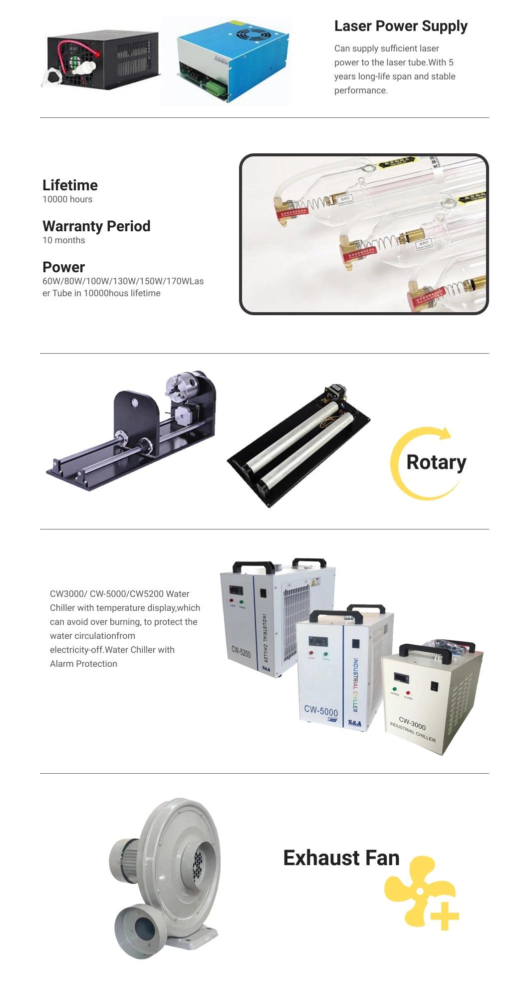 Acrylic Die Board Laser Wood and Metal Cutting and Engraving Machine for Sale