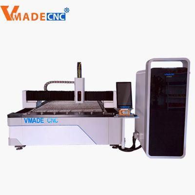 1000W 2000W CNC Carbon Steel Fiber Laser Cutting Machine for Metal Plate Cutting