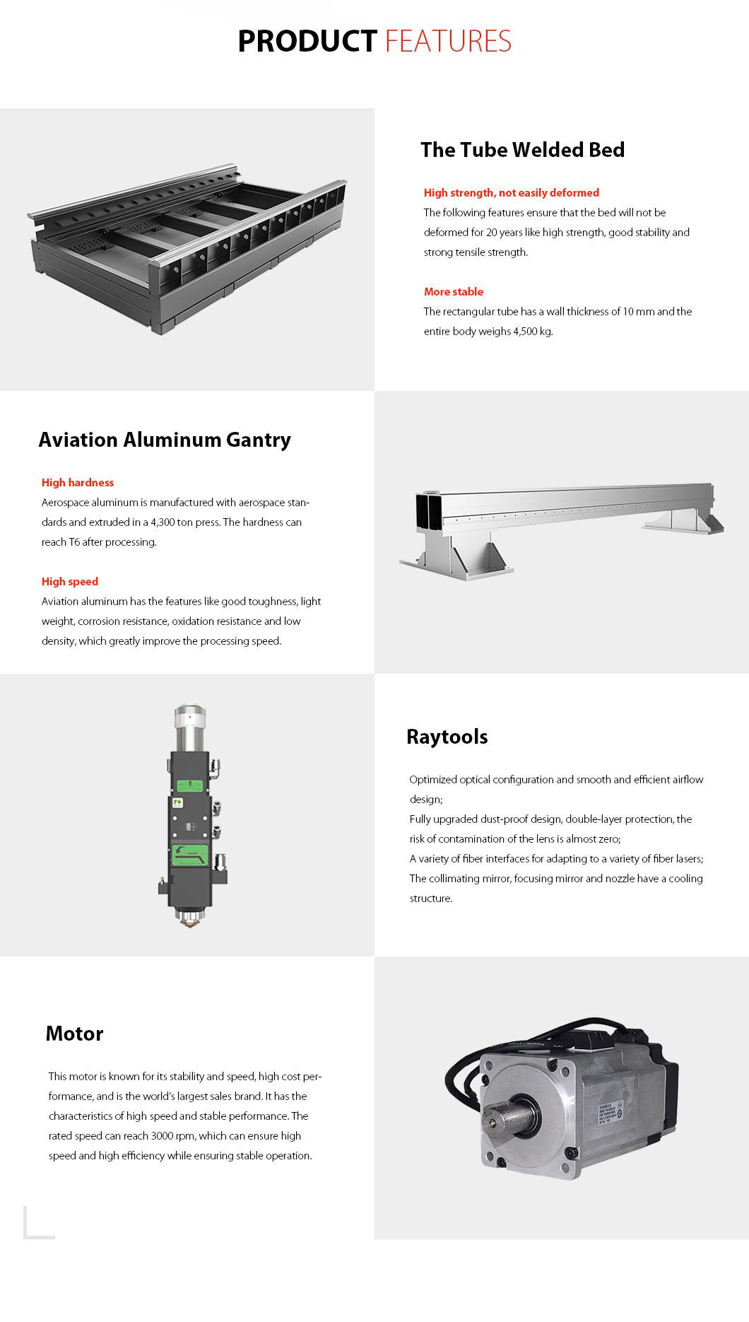 High Efficiency Small Diameter Tube Laser Cutting Machine