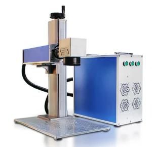 Split Fiber Laser Marker 20W 30W 50W Laser Marking Machine