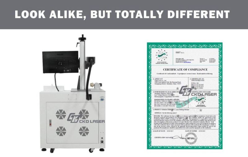20W 30W 50W Quickly Laser Marking Machine for Video