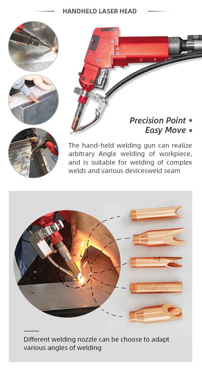 Handheld Laser Welding Machine with Welding Wire Auto Feeding System