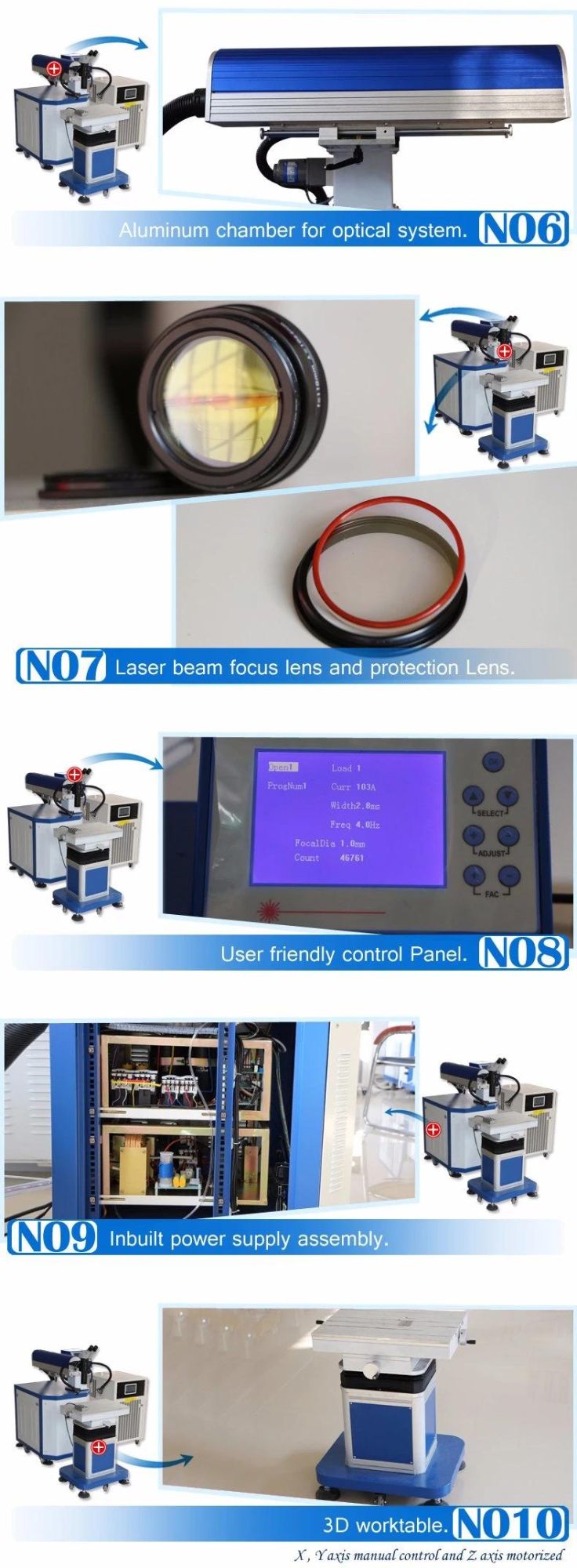 200W Industrial Mold Laser Welding Soldering Machines Price for Sale