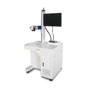 CO2 Benchtop Laser Marking Machine 20W / 30W / 50W Plastic Ceramic Metal Laser Engraving Code Machine