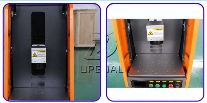 Enclosure 20W Mini Fiber Laser Marking Machine with Auto Focusing