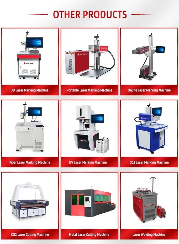 Mactron Manual Laser Marker Optical Fiber CNC Laser Marking Machine