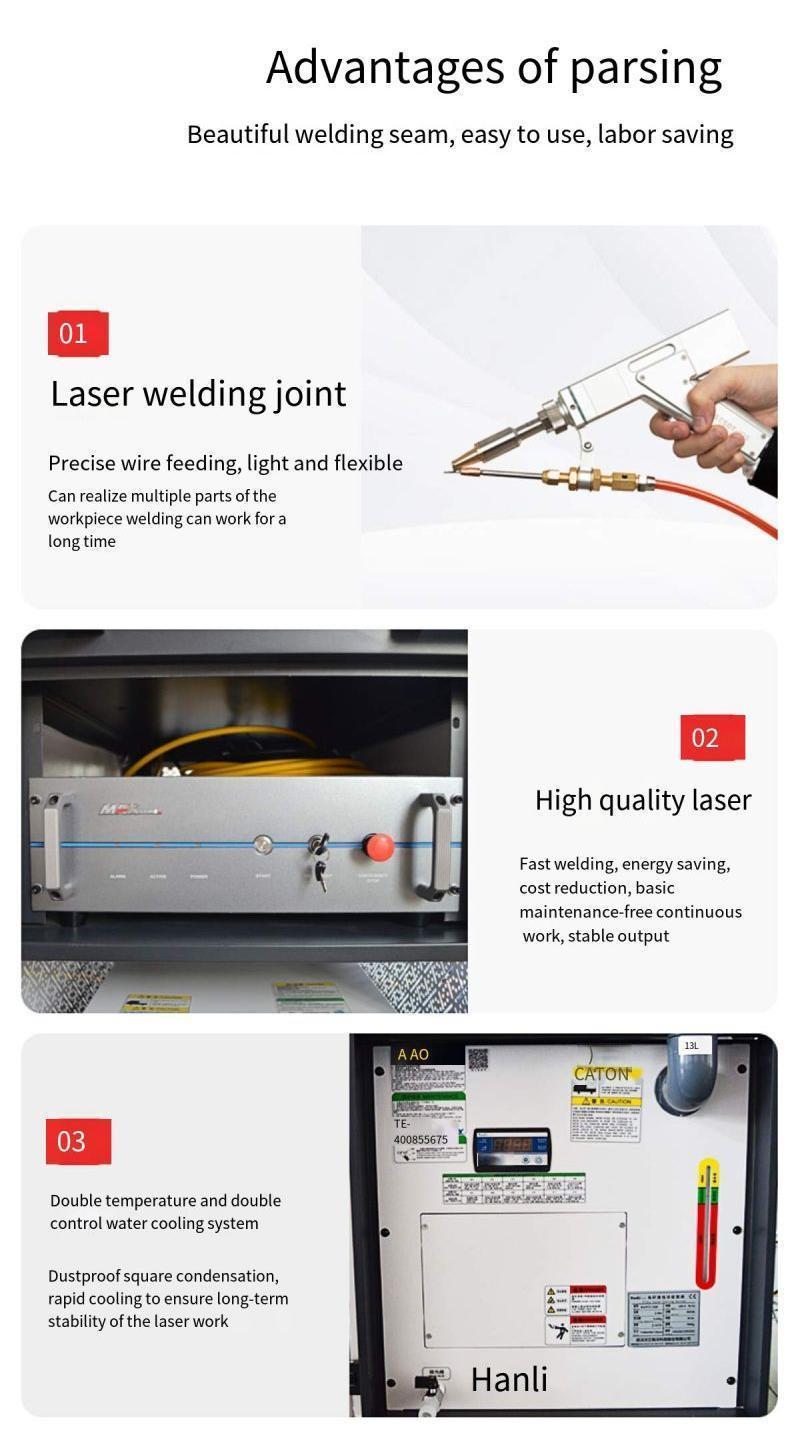 Fiber Laser Welding Machine Handheld Laser Welder Stainless Steel Welding Machine 1kw 1.5kw 2kw Handheld Fiber Metal Laser Welder Suppliers with OEM Certificate