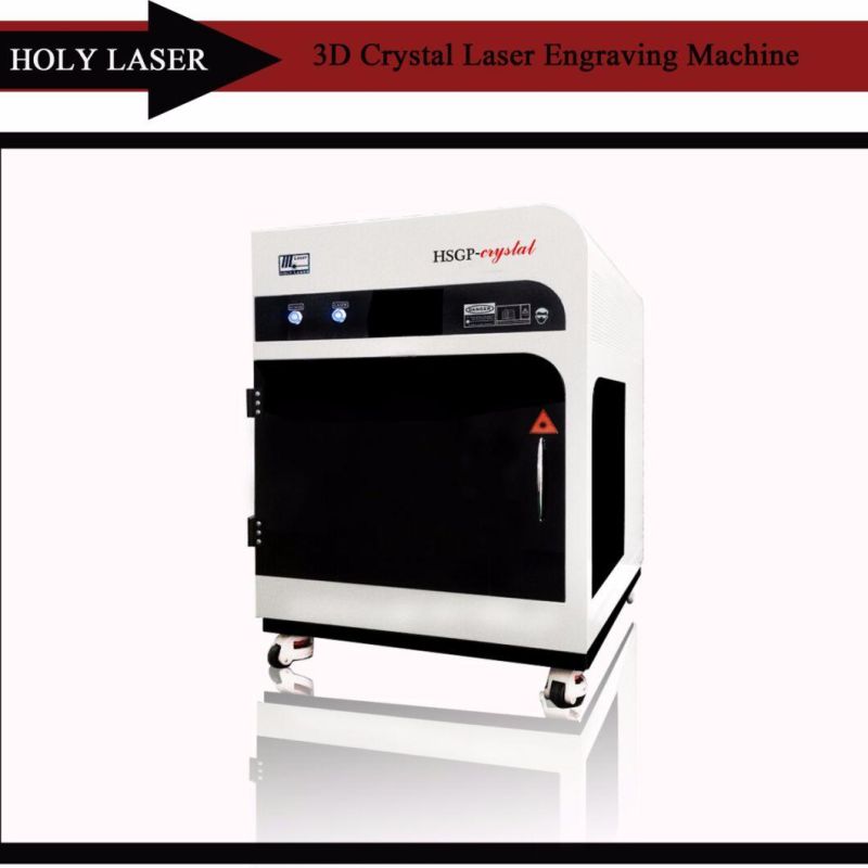 Hsgp-4kb 3D Crystal Glass Photo Laser Engraving Machine