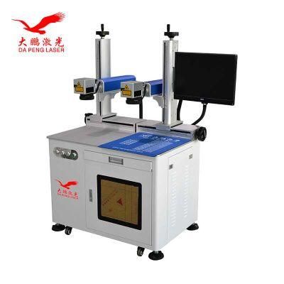 Two Heads Laser Marking Machine Saving Time