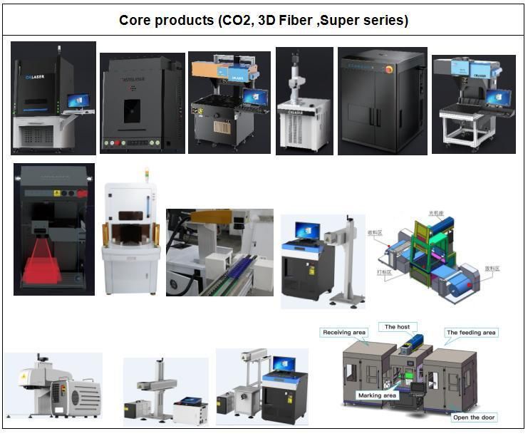 Big Size Metal Marking 3D Fiber Marking Machine