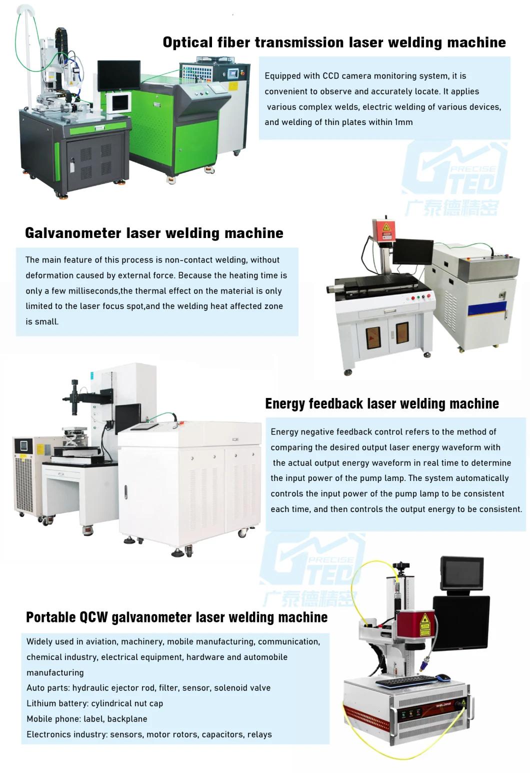 Sensor Laser Welding Machine Metal Screen Automatic Shaving Blade Spot Welder Laser Welding Machine