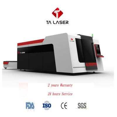 Professional Supplier Low Noise Stainless Steel CNC Fiber Laser Cutting Machine