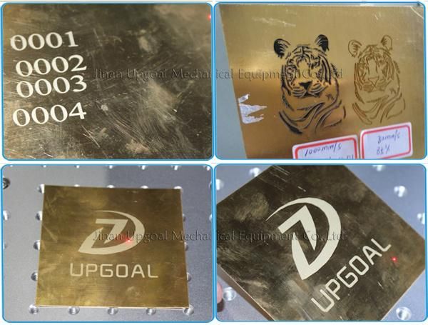 Copper Brass Marking Machine Fiber Laser Marking Machine Upgoal