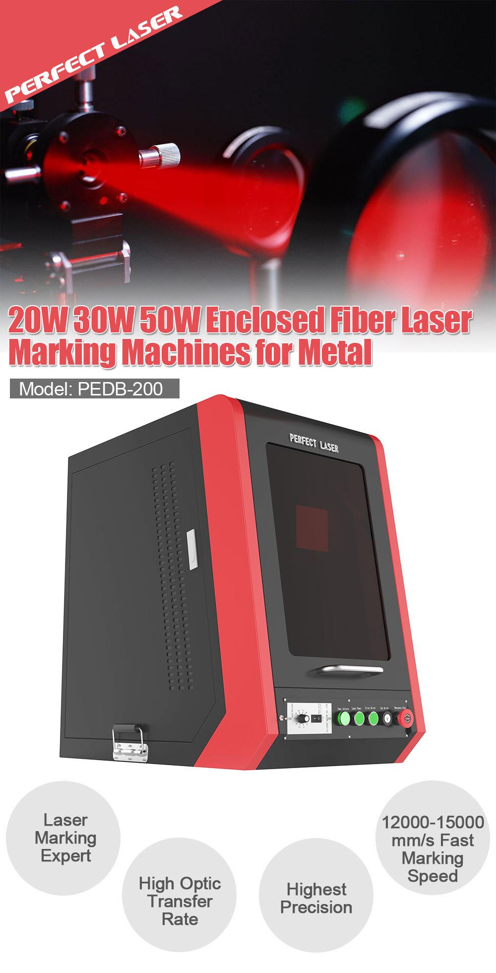 Perfect Laser - Protective Cover Stainless Steel 20W Fiber Laser Marking Machine