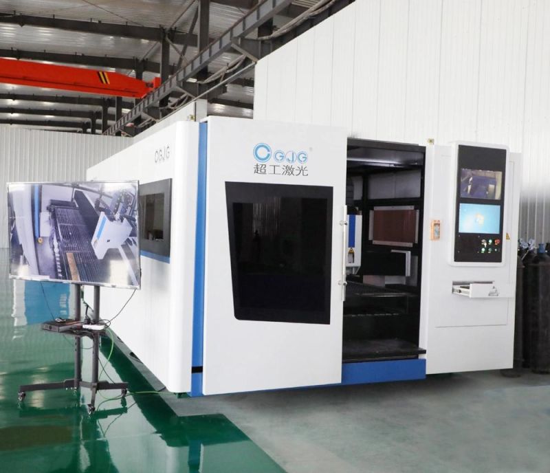 3015 Cover Exchange Platform 2000W 3000W 6000W CNC Fiber Laser Machine Cutting Metal Sheet Carbon Steel Stainless Cypcut Raytools Laser Cutter Machinery Price