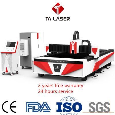 2021 Factory Price Steel Iron Fiber Laser Cutting Machine Sheet Metal Cutter 1000 W 2000 W 3000 W Raycus