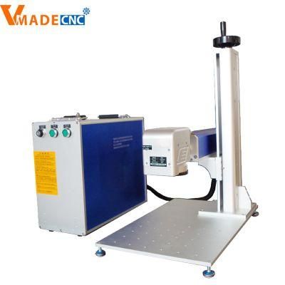 Best Price of 20W 30W 50W Fiber Laser Marking Machine 110*110 200*200 300*300 with Raycus Laser Source Metal Marking