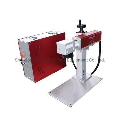 High Precision Raycus Fiber Laser 20watt Fiber Laser Marking Machine for Wood Bearing