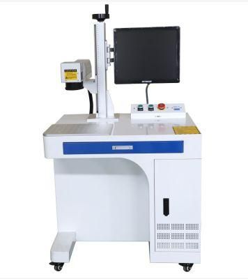 Portable Small Fiber Laser 20W 30W Max Raycus Jpt /CNC Fiber Laser Marking Machine/Metal Mark/Logo Mark