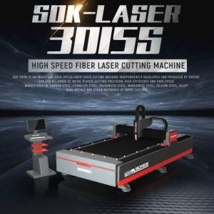 CNC Sheet Metal Fiber Laser Cutting Machine with Water Cooling System