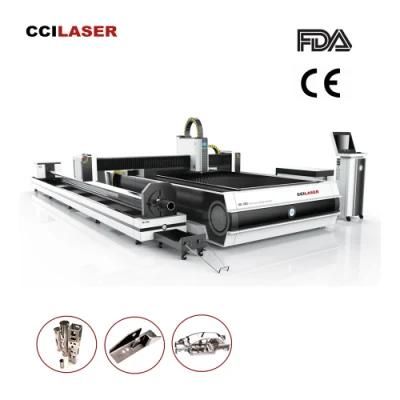 Chinese Germany Ipg 2000W Source Stainless Steel Fiber Laser Cutting Machine for Metal