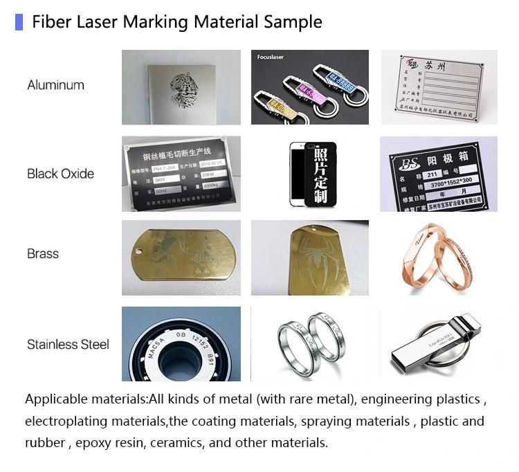 Focuslaser 100W Things Engraved Square One Fujikura Fiber Laser